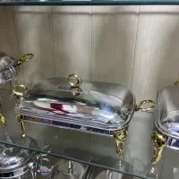 سوفله خوری استیل دسته طلایی رزلند|ظروف سرو و پذیرایی|تهران, کیانشهر|دیوار