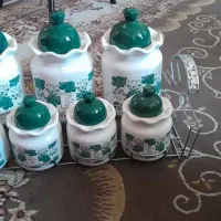 سرویس ادیه جات آشپزخانه .کوهچنار|ظروف سرو و پذیرایی|کوه چنار, |دیوار