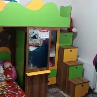 تخت دوطبقه کودک و نوجوان