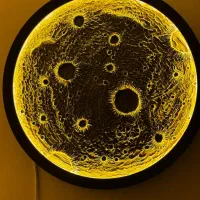 تابلو ماه برجسته|تابلو، نقاشی، عکس|تهران, پاسداران|دیوار