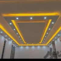 گچکاری گچ کاری لکه گیری ابزار نورمخفی سفیدکاری