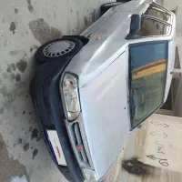 پراید مدل 85 نقره‌ای دوگانه دست