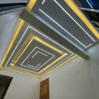 کناف تایل پی وی سی آینه سی ان سی تی وی روم