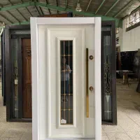 درب ضدسرقت سفید ضد سرقت مدرن پنجره اتاق c90123