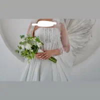لباس عروس در حد نو