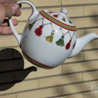 قوری و سرویس چای خوری بختیاری|ظروف سرو و پذیرایی|ایذه, |دیوار