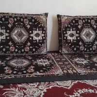 تشک وپشتی ومتکا گرد