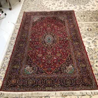 قالیچه دستباف گل ابریشم
