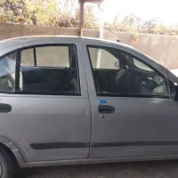 ماشین تیبا یک نقره ای  مدل 1394