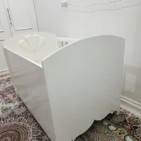 تخت گهواره ای شو و ثابت نوزاد تا ۴ سالگی|تخت و صندلی بچه|بروجرد, |دیوار