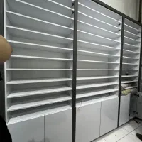 ویترین مغازه پارچه فروشی