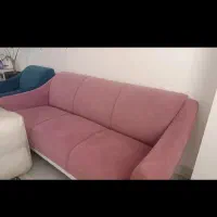 مبل راحتی ۷ نفره با میز و پاف ها|مبلمان خانگی و میز عسلی|بندرعباس, |دیوار