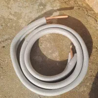 ۴ متر لوله مسی ۵/۸ و ۳/۸ با عایق