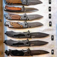 *مجموعه چاقو گلد* انواع تاشو های خارجی کامل