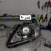 هدلایت شفاف سازی چراغ افزایش نور خودرو