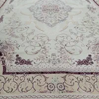 یک جفت فرش ۱۲متری کرم|فرش|لنجان, |دیوار