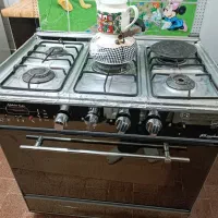 اجاق گاز پنج شعله طرح فر