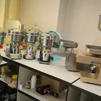 دستگاه آسیاب پرقدرت + دستگاه روغن گیری + کره گیری