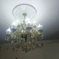 لوستر تمام برنجی|لوستر و چراغ آویز|تهران, شهید رجایی|دیوار