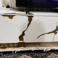 میز تی وی و میز آرایشی با اینه مدا رعد|بوفه، ویترین، کنسول|بندر ماهشهر, |دیوار