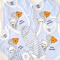 سرویس باز نوزادی بادکنک نارنجی