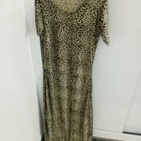 پیراهن مخمل پلنگی