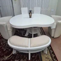 میز ناهار خوری ۶نفره|میز و صندلی غذاخوری|قائن, |دیوار