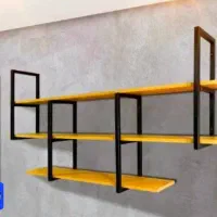 شلف نامنظم دیواری|کتابخانه، شلف، قفسههای دیواری|مشهد, نوید|دیوار