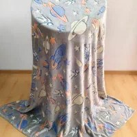 پتوهای مسافرتی مخملی|رختخواب، بالش، پتو|خرمشهر, |دیوار