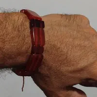 دستبند سنگی با قدمت بالا|کلکسیون اشیاء عتیقه|بشاگرد, |دیوار