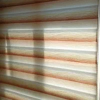 دو عدد پرده زبرا