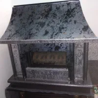 بخاری گازی طرح شومینه