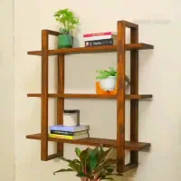 شلف چوبی و ام دی افی