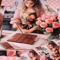 دوخت ست نمگیر،پیش بندودستگیره|سفره، حوله، دستمال آشپزخانه|کرمانشاه, |دیوار