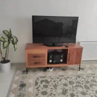 زیر تی وی چوب راش