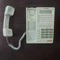 گوشی تلفن ثابت عتیقه قدیمی میکروتل|تلفن رومیزی|اردبیل, |دیوار
