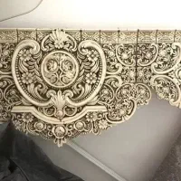 پرده‌ ، والان ، چوب پرده مینیمال و کتیبه نو نو|پرده، رانر، رومیزی|تهران, فاطمی|دیوار