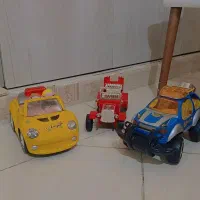 ماشین اسباب بازی هر سه باهم|اسباب‌بازی بچه|اسلام‌شهر, شهرک مفیدی|دیوار