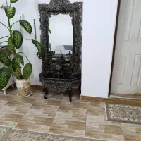 آینه و شمعدان کاملا سالم