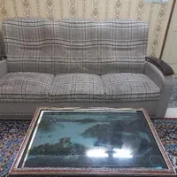 مبل  3نفره و عسلی و دوعدد باند سامسونگ|مبلمان خانگی و میز عسلی|تهران, زهتابی|دیوار
