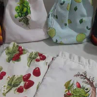 کیسه سبزی جنس پارچه ای و برزنت|سفره، حوله، دستمال آشپزخانه|نجف‌آباد, شیخ بهایی|دیوار
