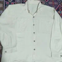 مانتو لنین کرمی کوتاه فروش فوری