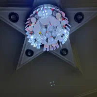 ۳ عدد لوستر کریستال موزیکال