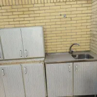 کابینت آشپزخانه فلزی دسته دوم سالم