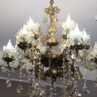 لوستر ۶ شاخه ۱۲ شعله