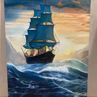 تابلو نقاشی رنگ روغن