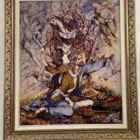 تابلو فرش دستباف نفیس و اعلا