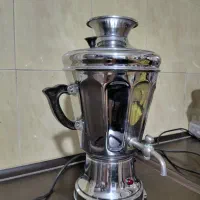 سماور و چراغ نفتی چرخ خیاطی|سماور، چایساز، قهوهساز|بیرجند, |دیوار