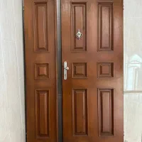 درب واحد قهوه ای|مصالح و تجهیزات ساختمان|تهران, سوهانک|دیوار