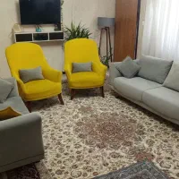باسلام 2عدد مبل تک نفره و3عدد میز عسلی 8 میلیون
